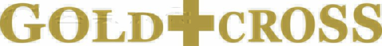 Gold Cross Vector Logo